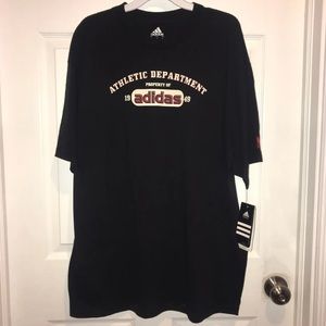 NWT Adidas Men’s Black Shirt Size Large